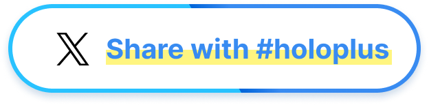 Share with #holoplus